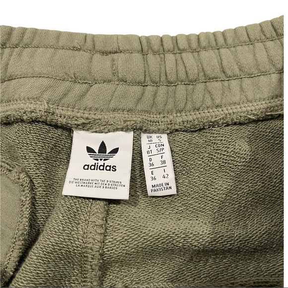 Adidas Women’s R.Y.V. Track Pants French Terry Joggers FM4383 Small Legacy Green - Picture 3 of 15
